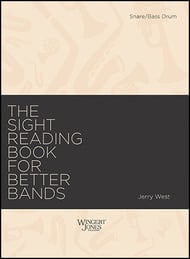 The Sight-Reading Book for Better Bands Snare Drum band method book cover